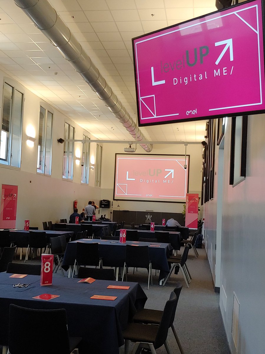 DigitalME6's tweet image. Oggi a Milano: stiamo per cominciare! #eneldigitalme