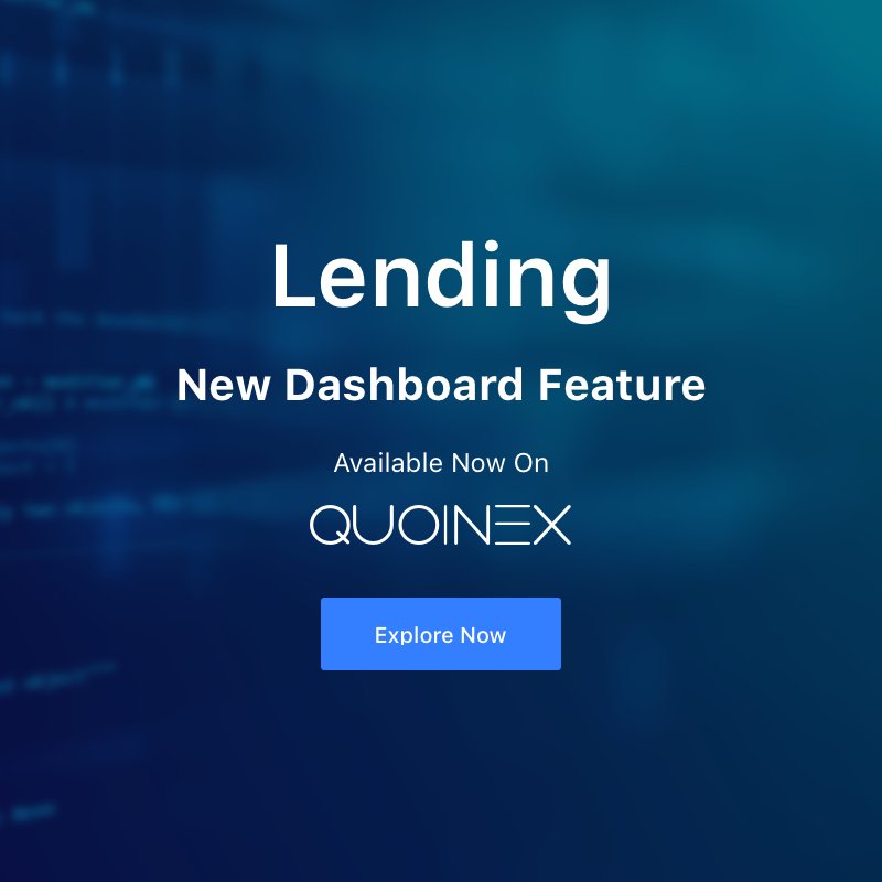 Liquid_Global's tweet photo. Dear QUOINERS,
We are delighted to announce the launch of our new Lending app on #QUOINEX. Put your digital assets to work by offering loans to margin traders and earning daily interest of up to 0.070%.

Learn more:
Steemit: https://t.co/BibwPrMY8L
Medium: https://t.co/IHCtpZBvhJ https://t.co/c2dmTAKgMD