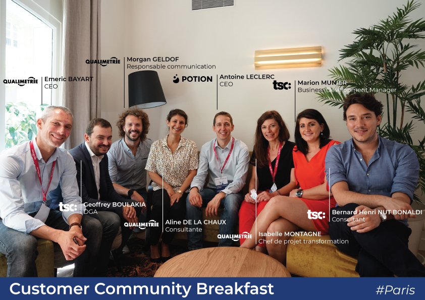 Toute l'équipe du #ccb2 vous remercie pour votre participation au petit-déj sur les communautés de clients ! 👍📊 #evenement #communauté #experienceclient