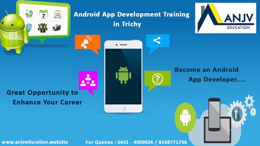 AnjvTraning's tweet image. Get trained in Android #AppDevelopment to Start your Dream Career now. For More details call 0431-4000026/8148771796. #appdevelopmentcourse #androidappdevelopment #appdevelopmenttraining