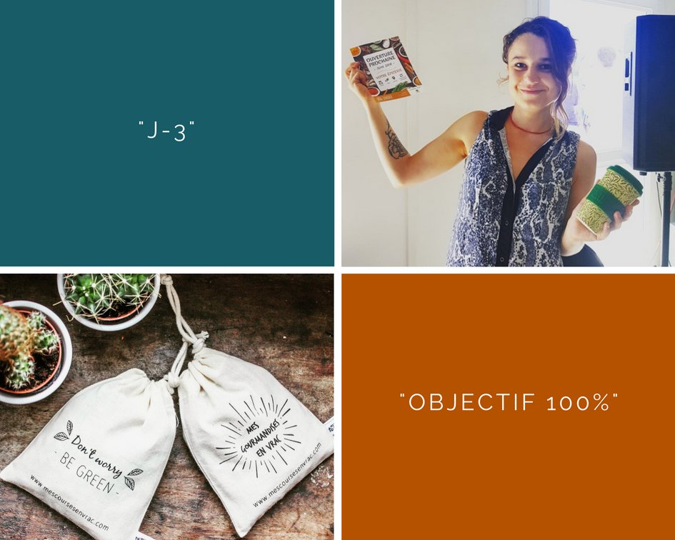 J-3 pour participer à notre campagne de #crowdfunding et contribuer à la création de la première #épicerie #vrac et #zerodechet qui livre en emballage consigné en France entière ! Go, go, go pour les 5% restant :) urlz.fr/7cGU