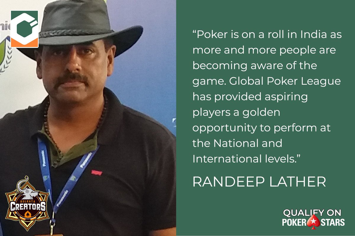 KLKCreators's tweet photo. 🇮🇳♣️ Final call! Last chance to qualify for today's Kolkata Creators Final:
🕗 Sunday 15:00 IST
Final @ 20:00 IST
📍 Online @PokerStarsIN
🔗 https://t.co/RF48rkGpsO #GPLIndia https://t.co/NKr4YkNV4P