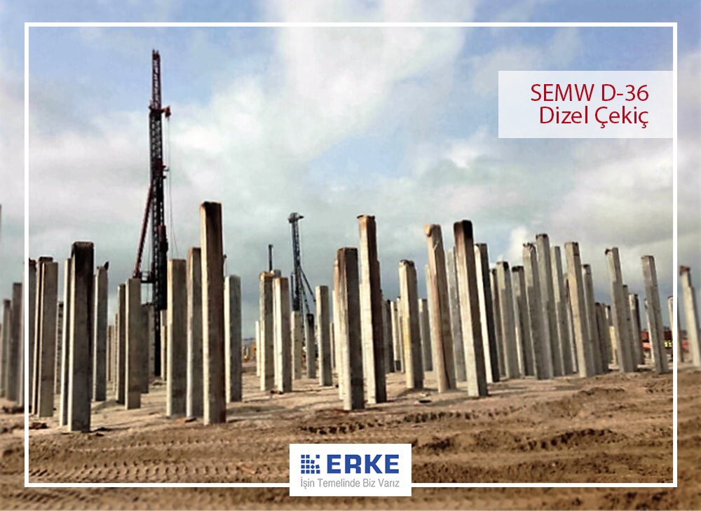 ErkeGroup's tweet photo. #SEMW #dieselhammer #dizelçekiç  #vibroçakıcı #vibrolance #palplanj #zeminteknolojileri #inşaat #piledriving #vibrexpile #vibrexkazık #taşkolon #hydromill  #soilmixing #deepmixing #piling   #drillingrig #foundationtechnology #erke #erkegroup #erkeservis #işintemelindebizvarız https://t.co/R0pKJtqT06