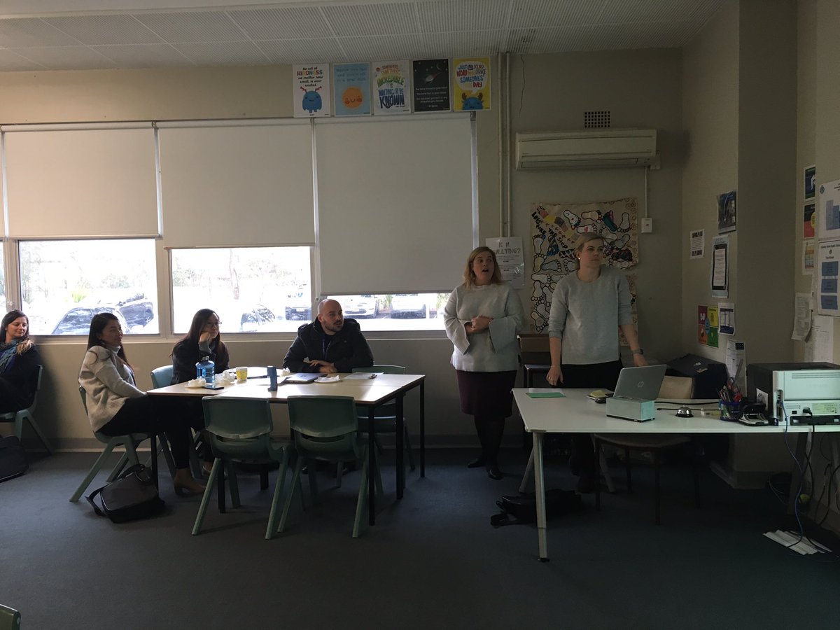 MaryKallas1's tweet photo. Excellent CVPS TELL presentations.Showing teacher &amp; student impact via EALD QT practices @mtb1611 @ScottsDavidson @KerrieQ @AbbySaleh1 @ClintonMilroy @EmmaMansfield10 https://t.co/LSLmlelGi0