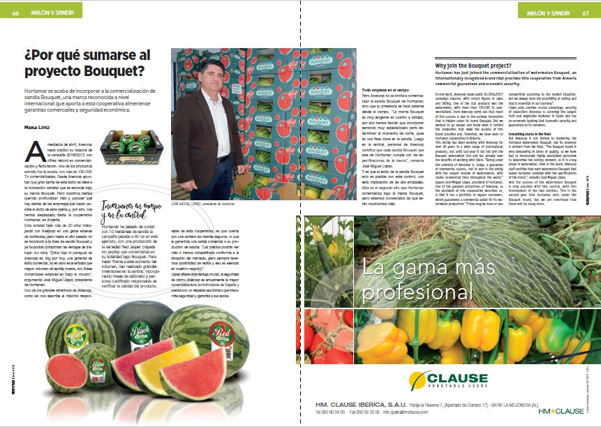 RevistaMercados's tweet photo. .@Bouquet_es fue la primera #sandía #sinsemillas en llegar al mercado y .@HortamarSCA ha sido una de las últimas #comercializadoras en sumarse en su proyecto. Su presidente, José Miguel López, nos cuenta por qué en nuestra #ED137 ➡️ https://t.co/oFKszo1B4D https://t.co/KA2dC0CfFQ