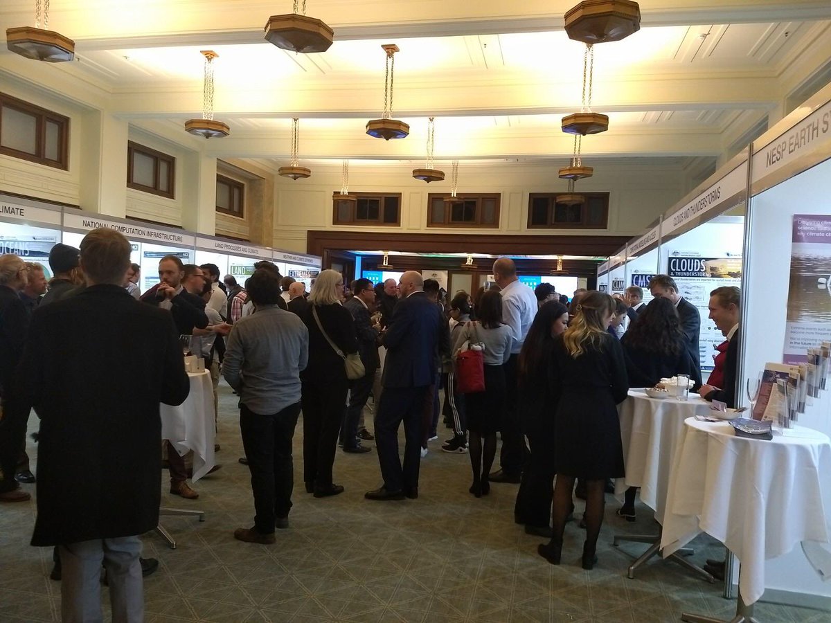 nespclimate's tweet photo. Great to be at the @ClimateSystem #climateshowcase https://t.co/iq7YOdM32O