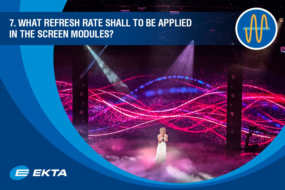 EKTA LED video modules with a small pixel pitch and dynamic scan mode have a refresh rate up to 7200 Hz, while large pixel pitch #EKTALED video modules with static scan mode – up to 32000 Hz. These features provide a perfect stability of an image perception
#LEDscreen #LEDdisplay