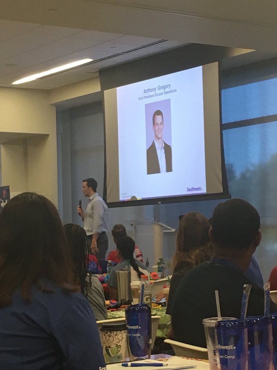 v_rascon's tweet photo. Listening to Anthony Gregory this morning. Humility is not thinking less of yourself. It’s thinking of yourself less, and others more. Great message! @SouthwestAir #southwestcamp #TeamDEN https://t.co/xFXdgiOjrS