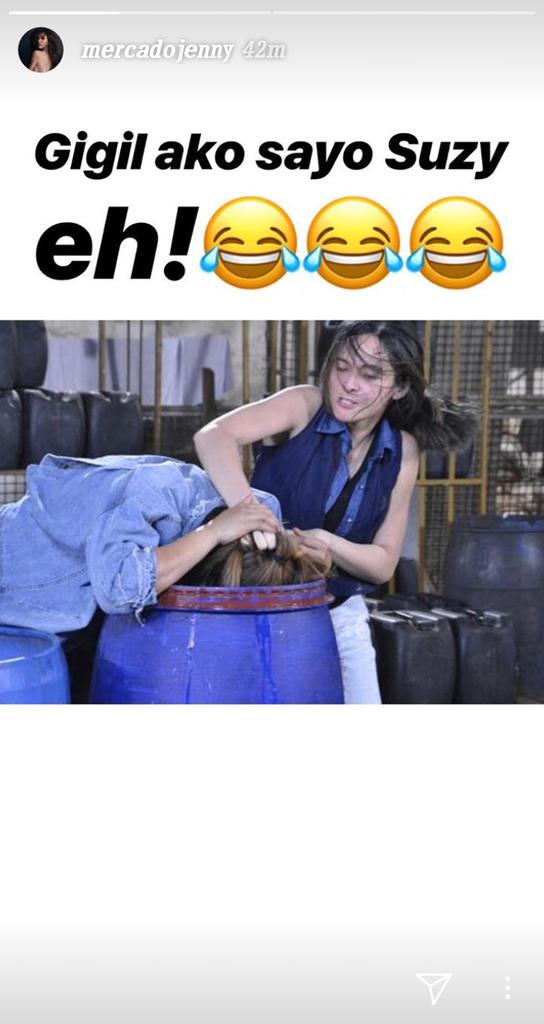 cutenessavie's tweet photo. Ang cute mo manggigil, @MercadoJen ๐
Ang astig nina Reyna Amihan at Sang're Lira ๐ค
#TheCurePagsisisi https://t.co/jWjekiE362