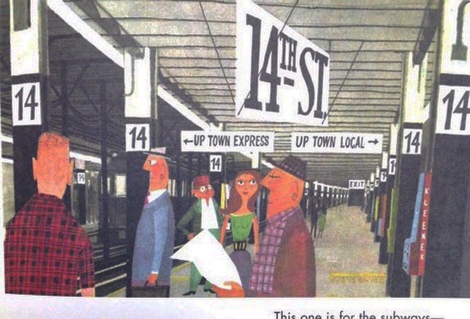 Aimeehj's tweet photo. This Is #NewYork. #MSasek #illustration #midmod #MidCenturyModern #travel #kidlitart #MiroslavSasek #books #newyork #picturebook #picturebooks #childrensbooks #nyc #subway #book https://t.co/gBwxyy4q9o