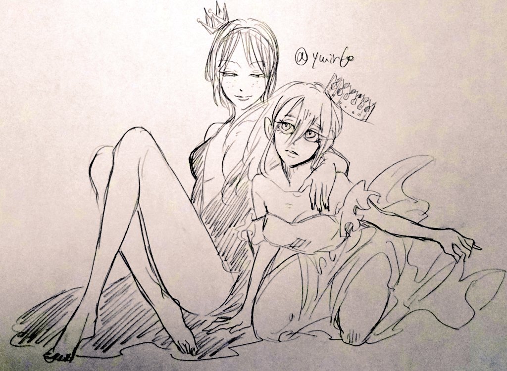 描いちゃいました!
構図かえちゃった🙏💦 