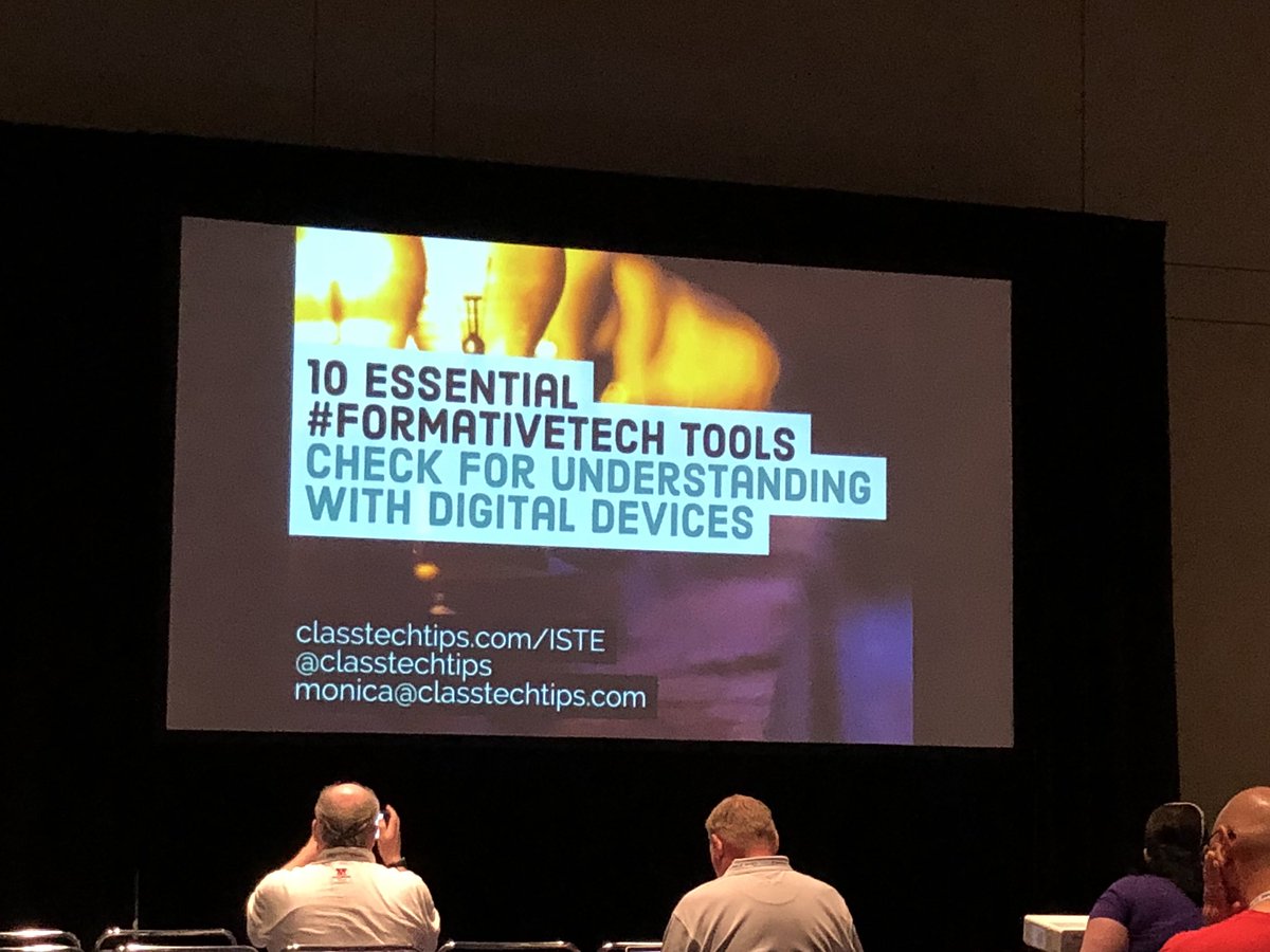 KMiller8622's tweet image. Getting ready for #FormativeTech Tools in W180. I always enjoy learning with  @ClassTechTips  #ISTE18