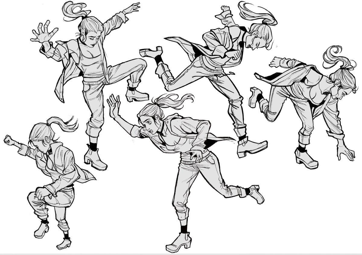 30 poses for assignment,,that also took me longer to finish than I wanted 