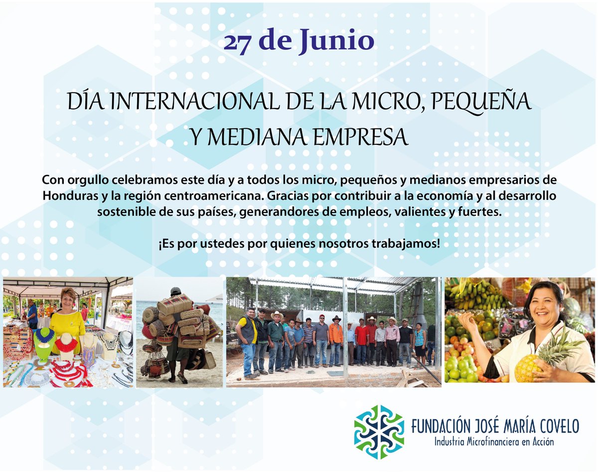 ¡Feliz Día Internacional de la MIPYME! #DiaInternacionalDeLaPYME