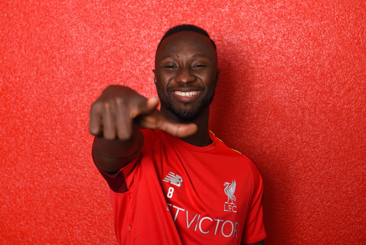 KobzTunde's tweet photo. Happy days are here! Naby Keita gets the coveted Liverpool No. 8 !

Welcome home Naby #NK8 #LFC #YNWA https://t.co/4jKPWqOfnN