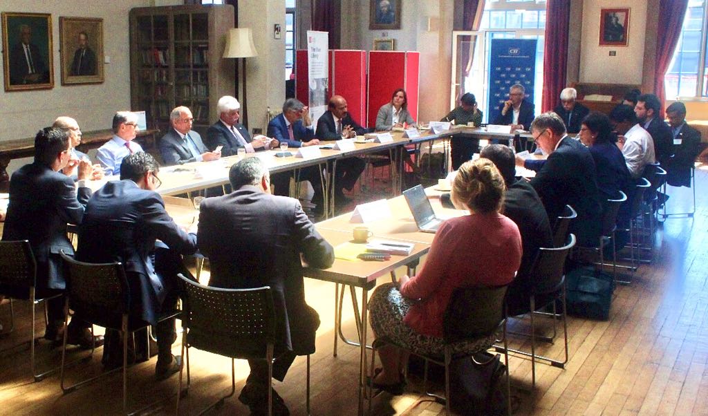 Led the CII CEOs delegation to UK on 22 June, 2018. Had a wonderful interaction with <a href="/UniversitiesUK/">Universities UK</a> and #UKIndia Education and Research Initiative (UKIERI) at London School of Economics <a href="/LSEnews/">LSE</a>, discussed practical ideas for Industry-Academia connect. #UKIndia