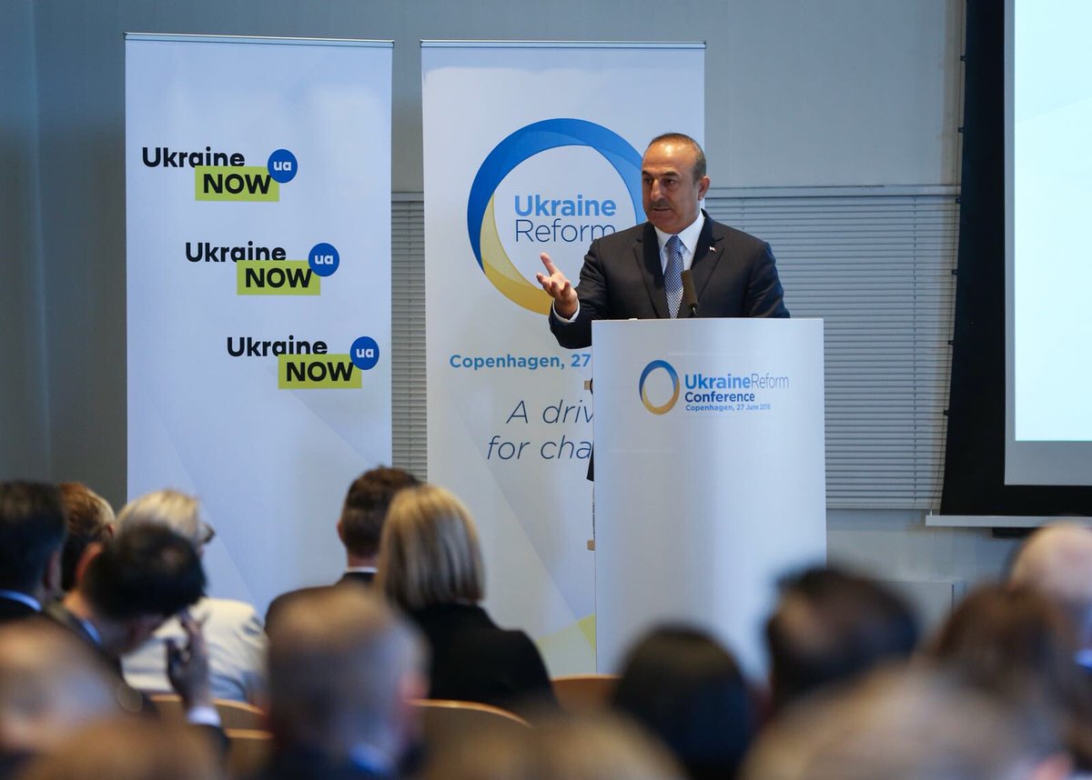 MevlutCavusoglu's tweet image. Stratejik ortak ve dost ülke olarak, #Ukrayna’nın reform çabalarını desteklemeye devam edeceğiz. Ukrayna Reform Konferansına üst düzeyde katılım sağlamamız bunun bir göstergesidir.
#UkraineReformConference