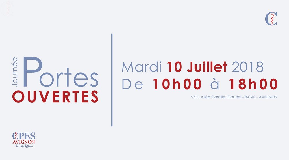 CPES_Avignon's tweet photo. Journée Portes Ouvertes : Mardi 10 Juillet https://t.co/OFuSR5WQ80 https://t.co/taqBoNQWzS