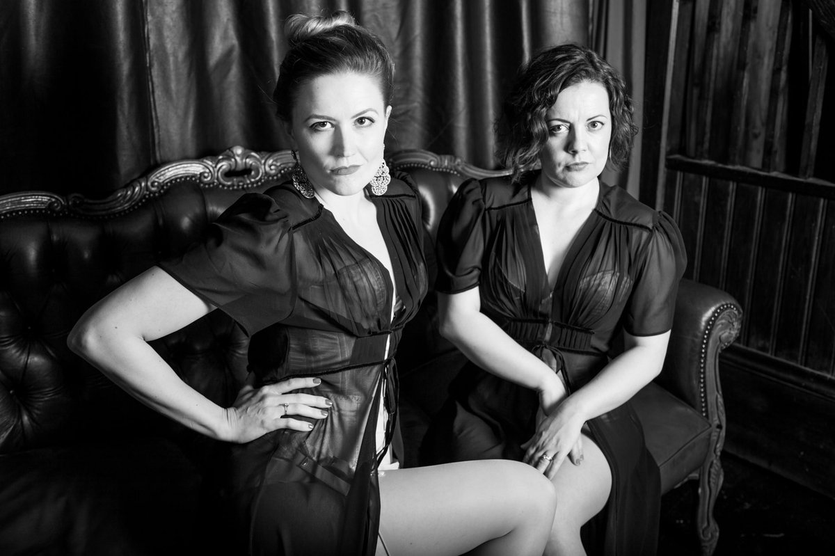 WE ARE READY. We are waiting. Are you coming? | TONIGHT | 9:15 @liveatzedel | #bebeandluna #cabaretfarce