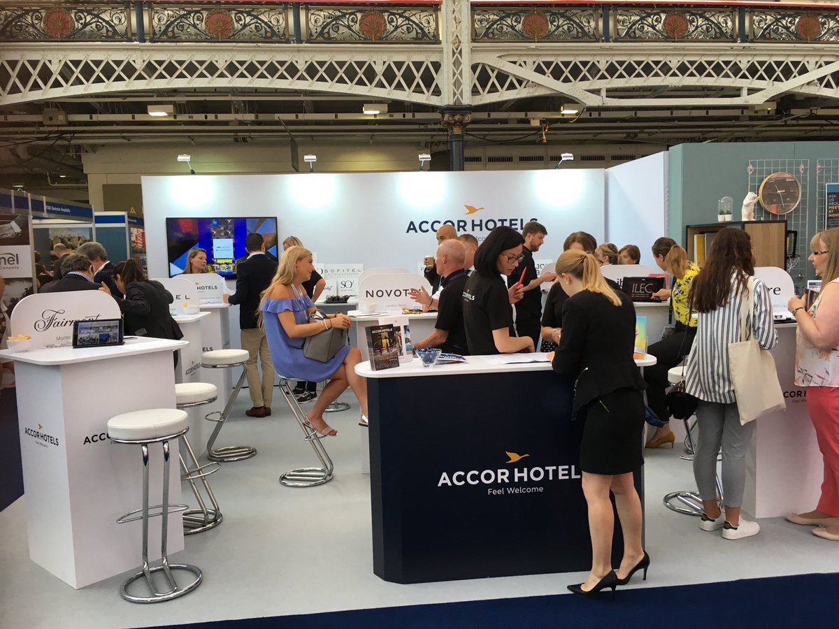 AccorHotelsUKME's tweet photo. Busy day one !#Meetingshow2018 #AccorHotels #Meetinstyle #Novotel https://t.co/evsKfIuCTO