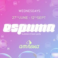 DailyIbiza's tweet photo. Tonight’s second #openingparty at @Amnesia_Ibiza comes from the club room.

This foam party has been one of the headline events on the calendar for 20 years now 

#dancemusic mixed with a foam cannon is surely everyone’s dream!?

@FedericoScavo on the decks 

#ibiza #ibiza2018 https://t.co/OE5OF14qUr