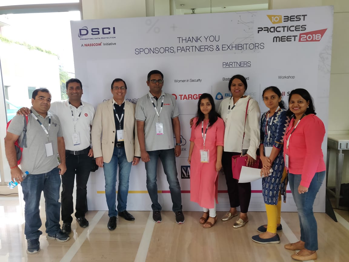 visaga's tweet photo. Security team @ DSCI @RishiMehta7 @TeamTargetIndia https://t.co/aiXWCWtnFC