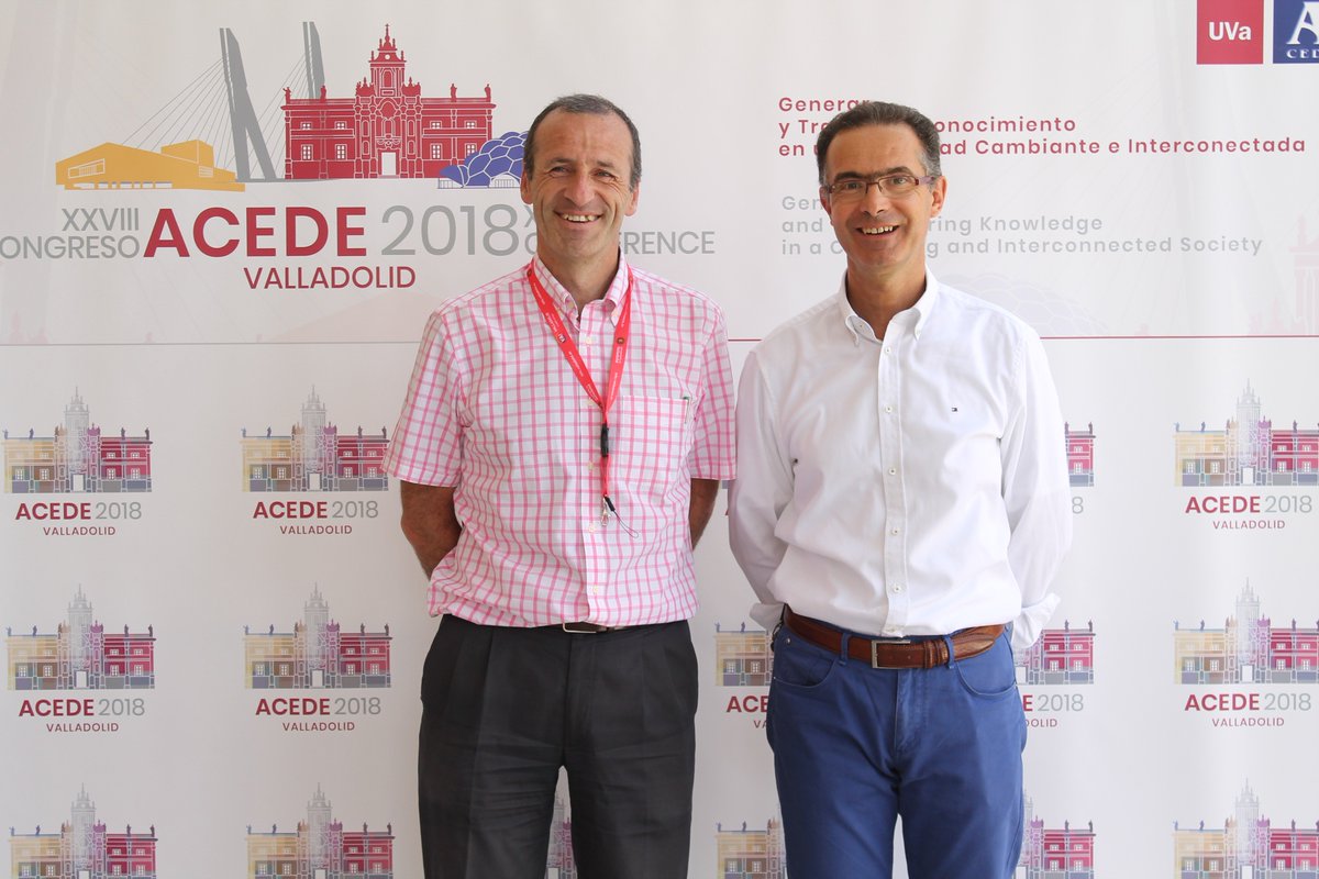 Queremos agradecer a @CongresosUva por la ayuda y el apoyo que nos han mostrado en #acede2018 en todo momento. 
¡Muchísimas gracias!