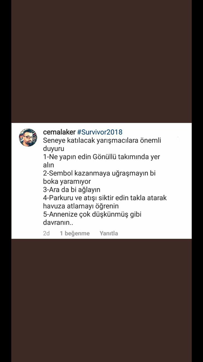Iste tamda anlatmak istedigim Aglayin 

#Survivor2018 #hilmur #Survivor #hhfc