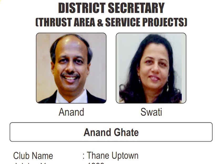 PerfectRotary's tweet image. W/ann wishes to PE Jayant &amp;amp; Rajashree Joshi from Thane West, SE Mahesh &amp;amp; Nirali Mehrotra from Thane Garden City, AvCCD Dr.Umesh &amp;amp; Sangeeta Mundlye from Dvli Elite &amp;amp; DSD Anand &amp;amp; Swati Ghate from Thane Uptown today 27/6. 
DGE Dr.Ashes,Nandita,Team Perfect with DSD $uresh.