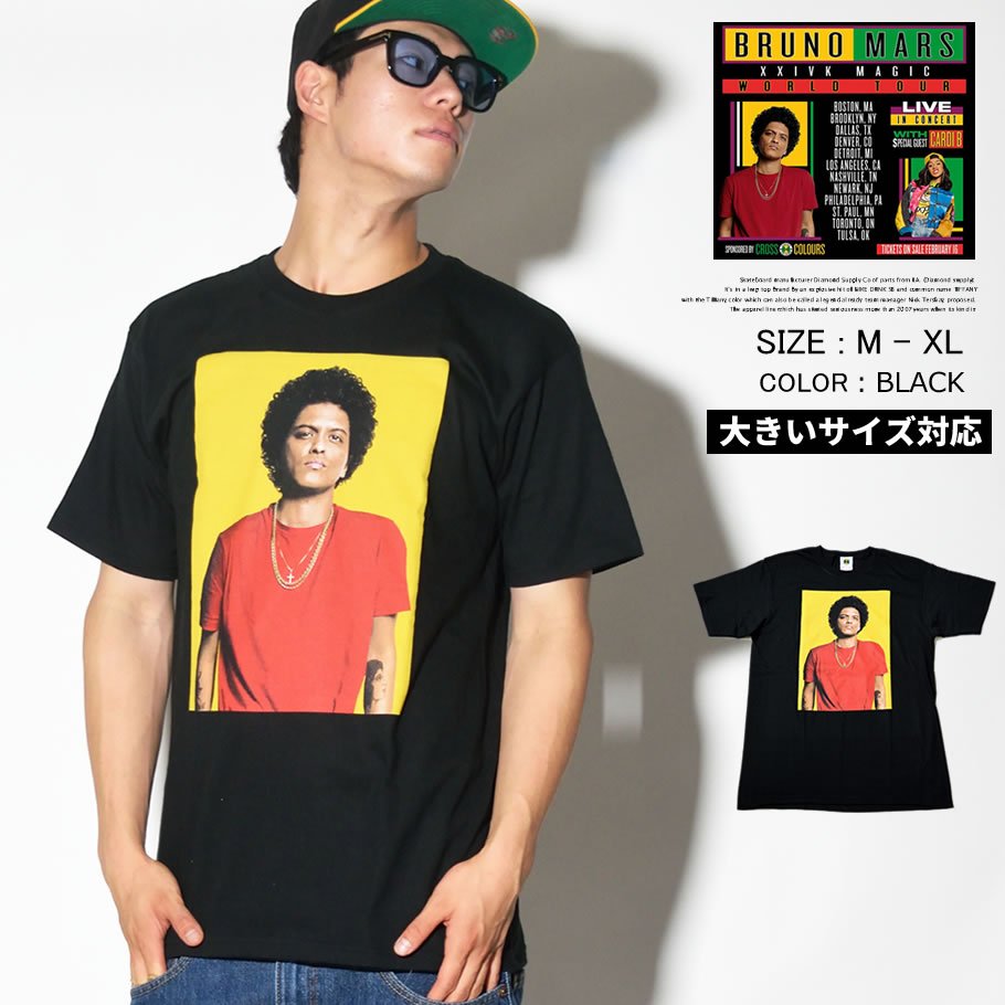 ブルーノマーズ　24K MAGIC WORLD TOUR OFFICAL Tee