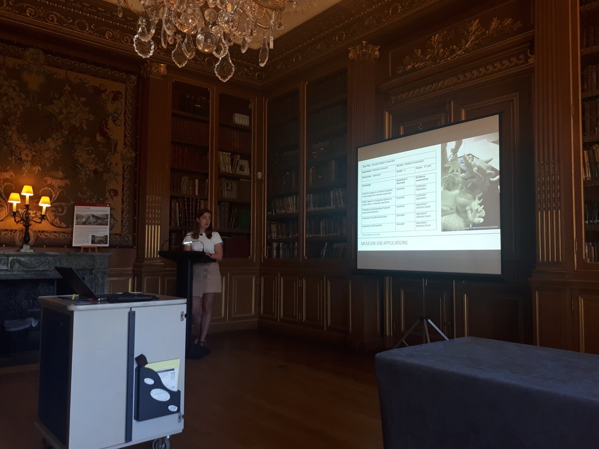 dance_katherine's tweet photo. @westdeancollege with Margot Murray. Remember communicating your skill set confidentially is key to a solid job application #conservarionstudent #emergingprofessional #Conservation https://t.co/XjCeTpk91k