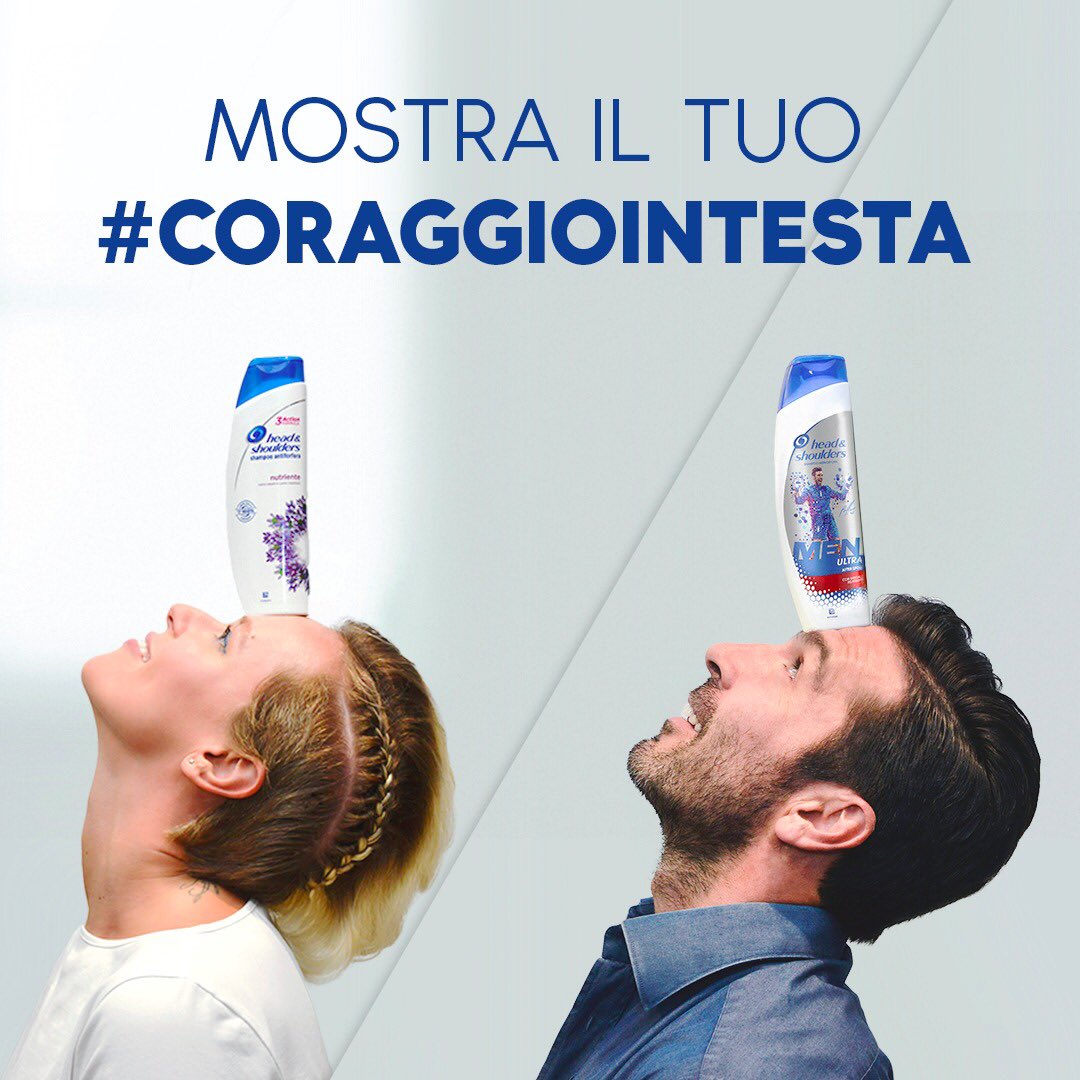 Accetta anche tu la sfida e puoi vincere 1 anno di head&shoulders!! Scopri come su hs-coraggiointesta.it #coraggiointesta #headandshoulders #ad 
#goscalpbrave