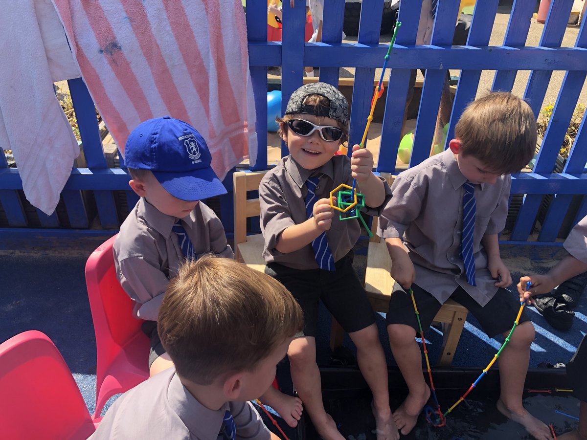 BWS_EYFS's tweet image. A spot of fishing on a hot, sunny day! Excellent imagination from some of our Kindergarten children! 🎣 #eyfs #usingourimagination #fishing #funinthesun #paddlingpool