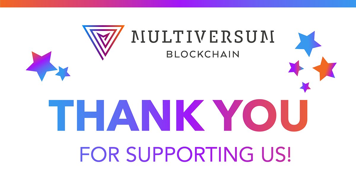 MultiversumBC's tweet photo. 🔥 #Multiversum just #closed its fundraise achieving an astonishing total ammount of $21'721'869 more than enough to fully #develop its #visionary #project. 

We can just say...

🙏 #Thank you for your constant #support and high level contributes! https://t.co/iegRDTgKIt