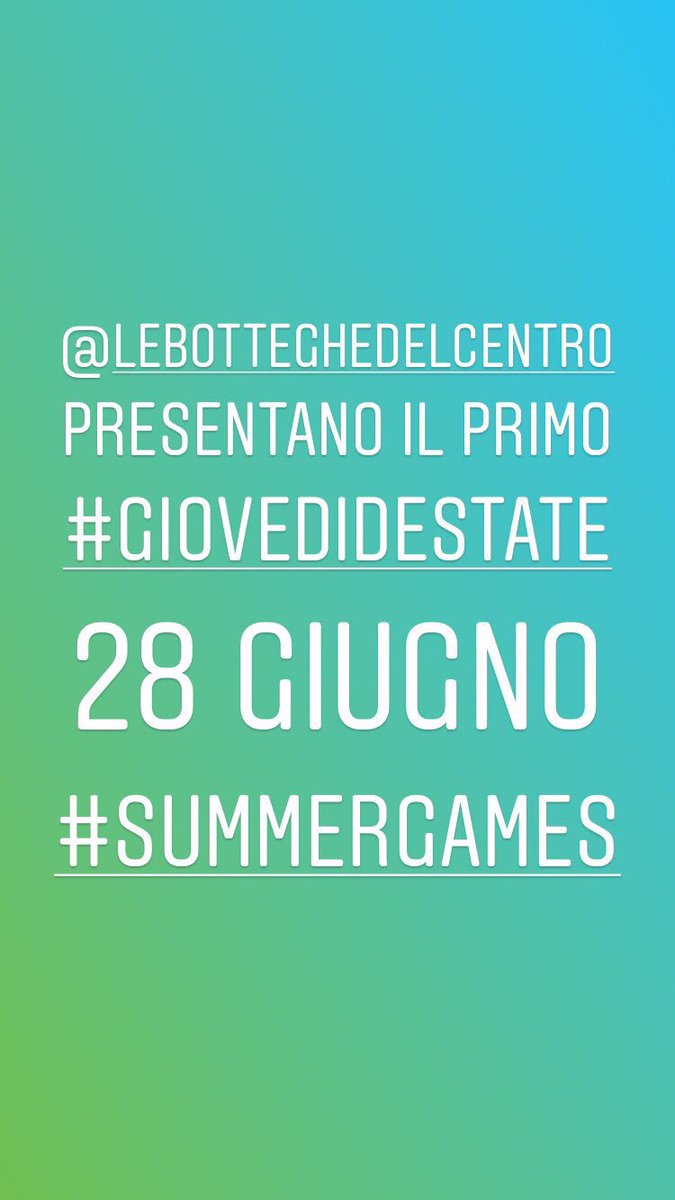 Giovedì d'Estate tweet media