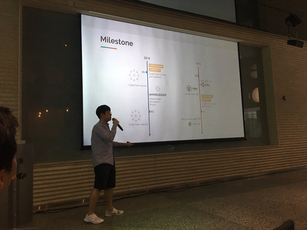 opensearch's tweet image. 한국발 첫 오픈소스 블록체인 플랫폼 #코드체인 등장, #CODECHAIN 의 등장은 한국 블록체인 기술을 한단계 끌어올릴것으로 기대된다. #코드박스