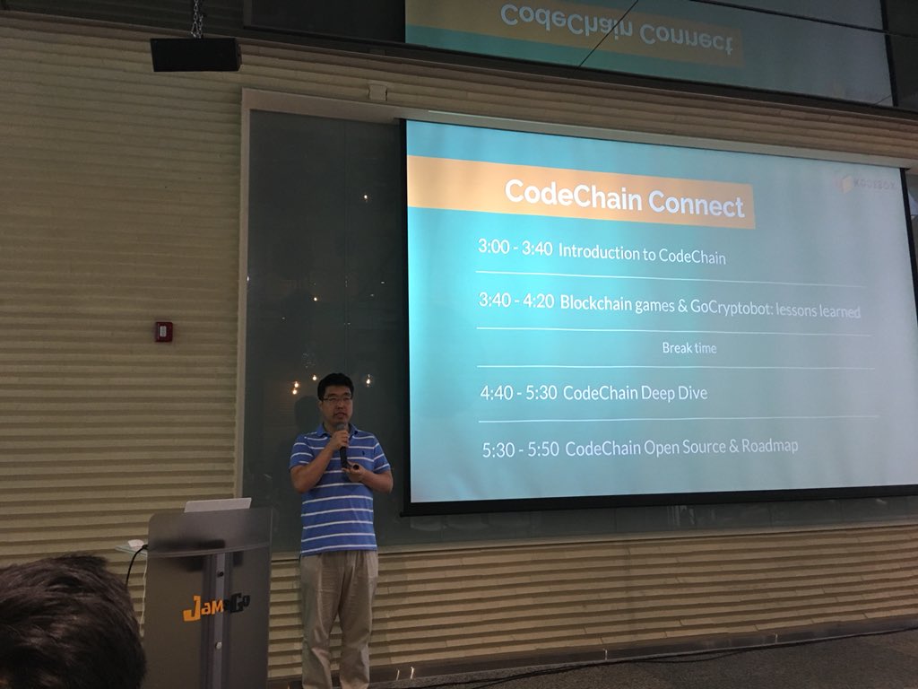 opensearch's tweet image. 한국발 첫 오픈소스 블록체인 플랫폼 #코드체인 등장, #CODECHAIN 의 등장은 한국 블록체인 기술을 한단계 끌어올릴것으로 기대된다. #코드박스