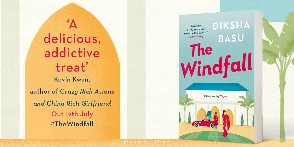 BloomsburyBooks's tweet photo. Kevin Kwan says he almost fell out of bed laughing at The Windfall, so please do read responsibly! #TheWindfall https://t.co/MCVjGnqkFE