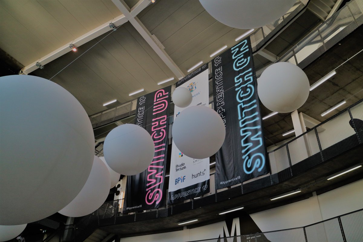 RavensbourneUK's tweet photo. #Apprentice18 is here! Preparations are complete and we're looking forward to welcoming the likes of @PortlandMediaPR @BPIF and more to discuss #apprenticeships with young creatives @stationerscomms https://t.co/cmS2goIw7f