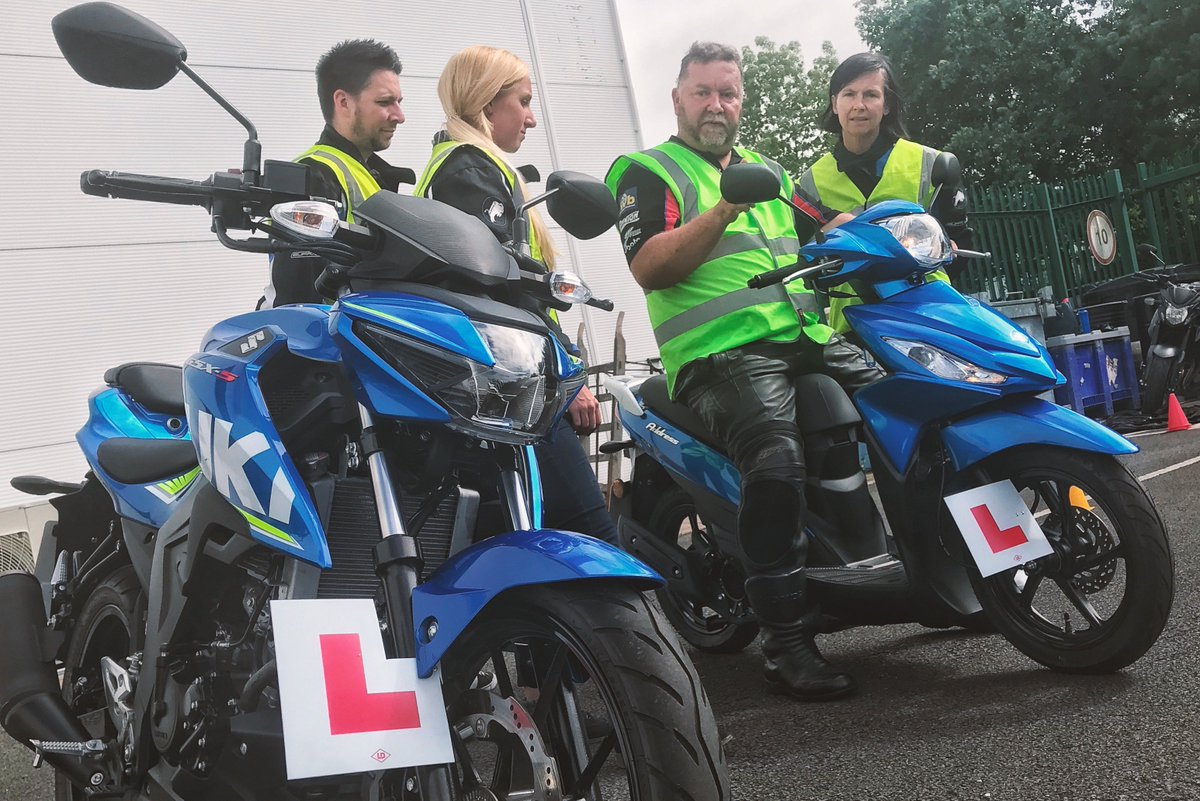 RideToWorkWeek's tweet image. As part of Ride to Work Week @SuzukiBikesUK offered staff the chance to do their CBT.  With everyone passing, it looks like we&apos;ll have more riders having a happy commute very shortly! bit.ly/2MsugjO  #commutehappy