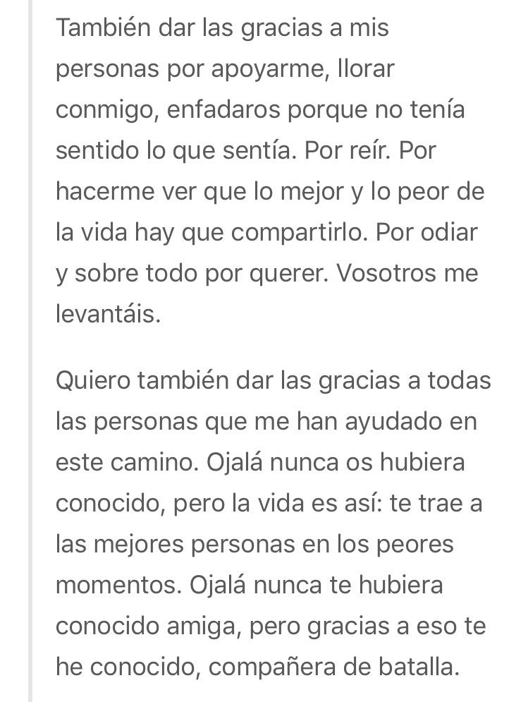 Chica05_'s tweet photo. La carta de la victima de La Manada.
Estamos juntas, hermana 💙 https://t.co/bOjhxdSLWr