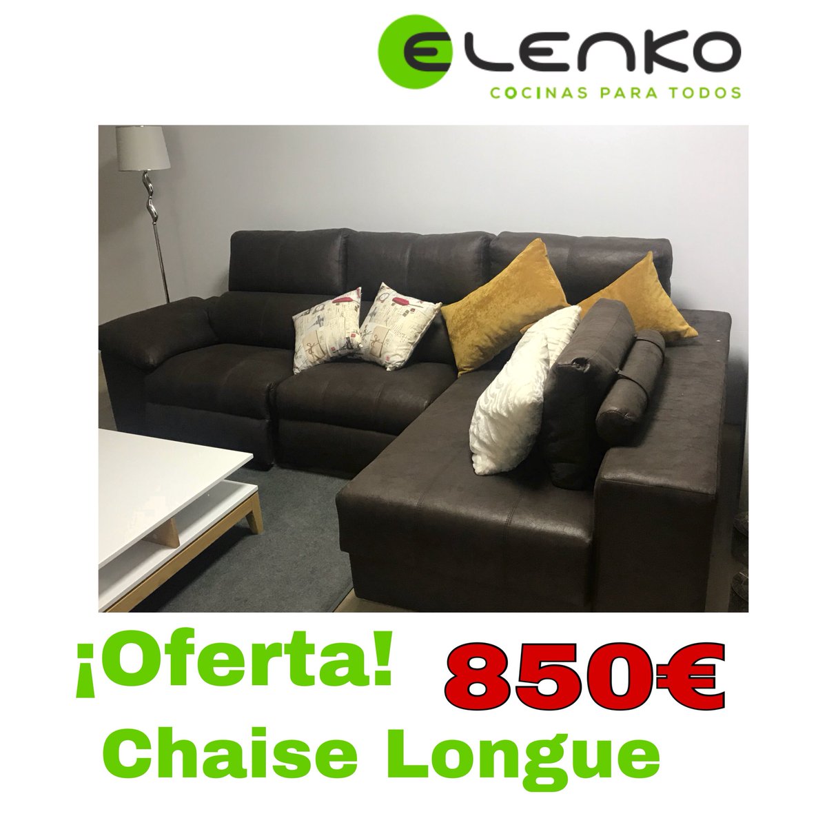 Elenko_Cocinas's tweet photo. ¡OFERTA! Sofá Chaise Longue por tan sólo ¡850€! ¡NO LO DEJES ESCAPAR!

#elenko #encanto #sofa #muebles #elenkococinas #chaiselongue #cádiz #sanfernando #puertoreal #andalucia #estilo https://t.co/faRZJqiDw0