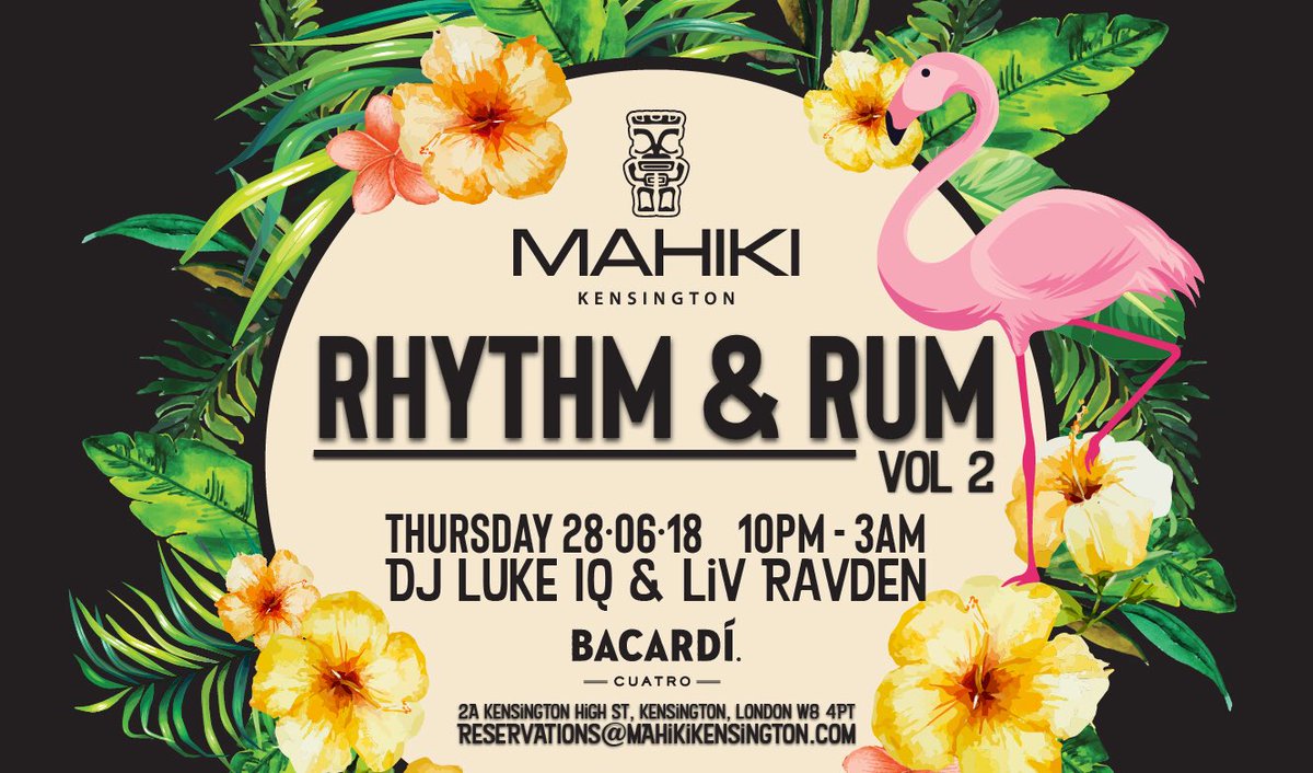 Mahiki Kensington tweet media