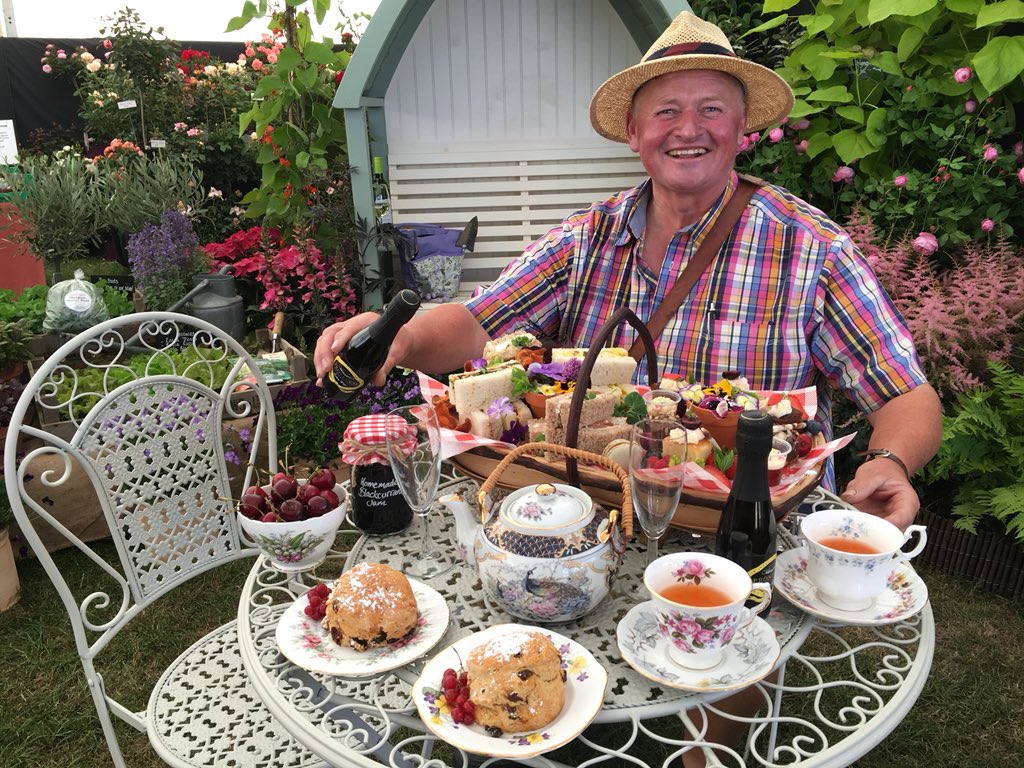Ironically it’s our food that’s drawing the most praises in the <a href="/norfolkshow/">Royal Norfolk Show</a> Flower Show! Oh, and the local wine! #norfolk #royalnorfolkshow