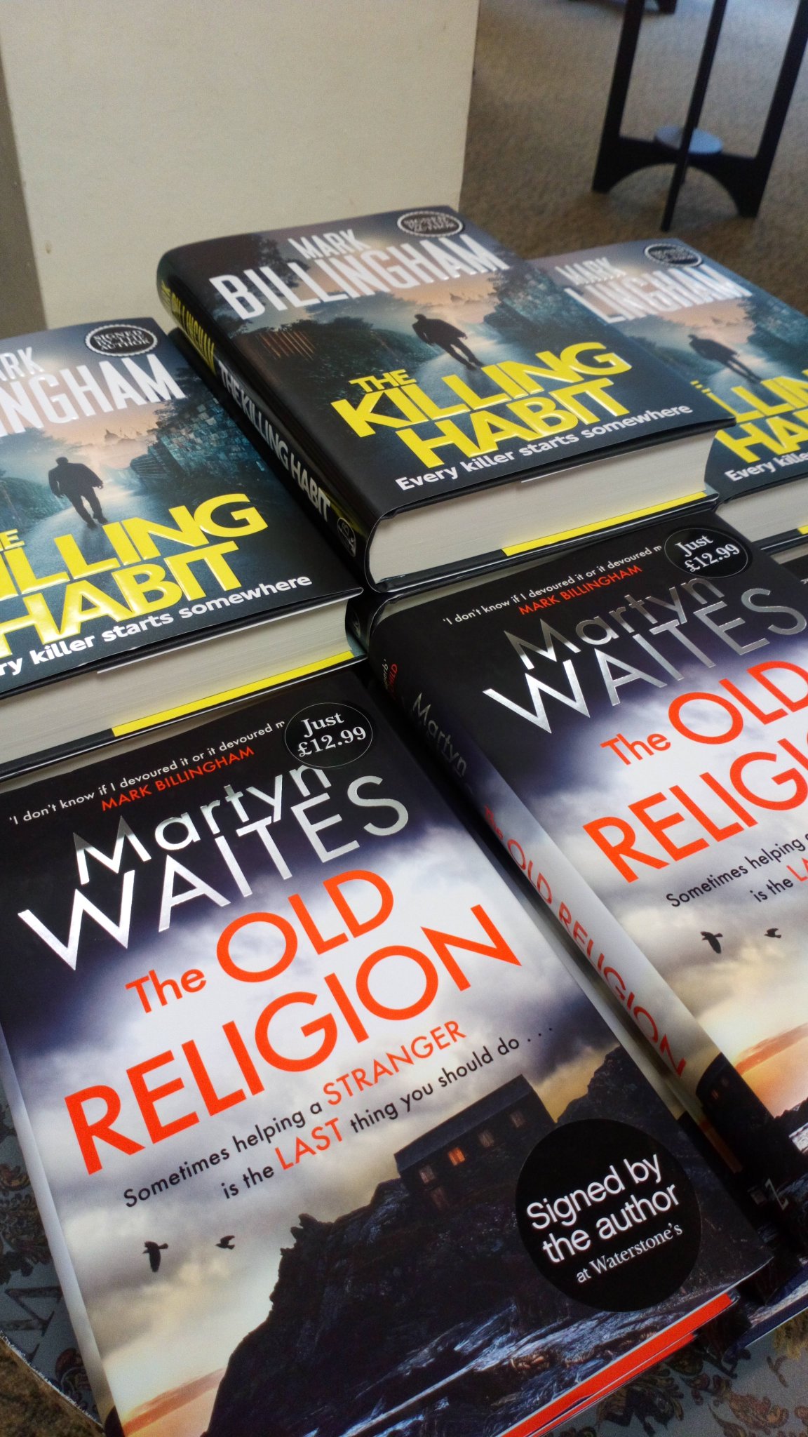 Ipswich Waterstones on Twitter "Brilliant to have MarkBillingham