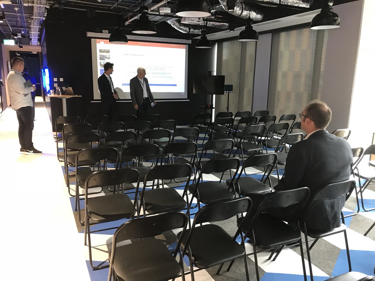 SykesDigital's tweet photo. 20 minutes until kick-off of our Krakow office grand opening event. Looking forward to hosting partners, clients, and friends in our new state-of-the-art Robotic Operating Center. Stay tuned for pics, updates, insights from the discussions ahead. #RPA #Krakow #GoBig #LaunchEvent https://t.co/BBmRCumC6r