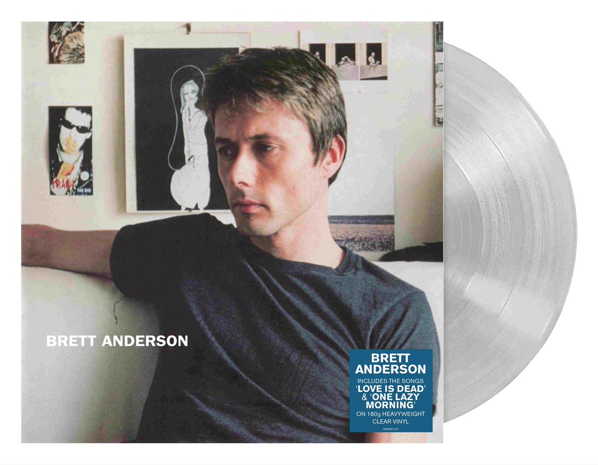 DemonMusicGroup's tweet photo. @BrettAndersonHQ four solo albums (#BrettAnderson, #Wilderness , #SlowAttack & #BlackRainbows) to be released individually on 180g heavyweight clear #vinyl The albums are also available as a CD or vinyl box set and download. https://t.co/Up5Negfab2 @ClassicPopMag @RecCollMag https://t.co/Dycns2z59D