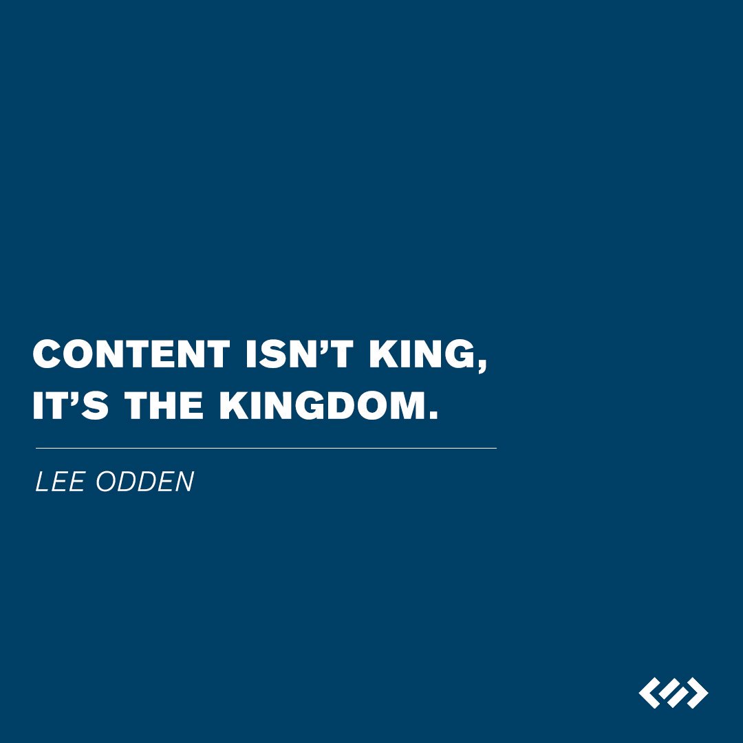PRIMARIU's tweet photo. Isn't @leeodden right?

#PRIMARIU #digitalagency #marketingdeconteudo #marketing #quote #content https://t.co/2PV2umrWri