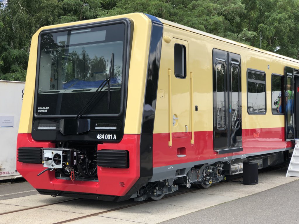 SBahn Berlin on Twitter "Start der Inbetriebsetzung ein