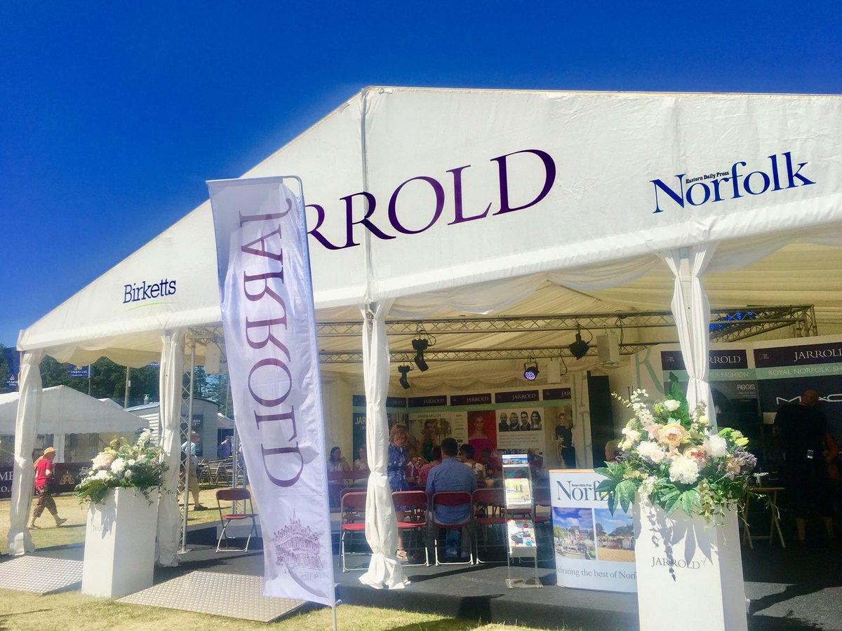 JarroldNorwich's tweet photo. We are here with @NorfolkMagazine come and say hello! #rns18 https://t.co/8kE9VV1bLG
